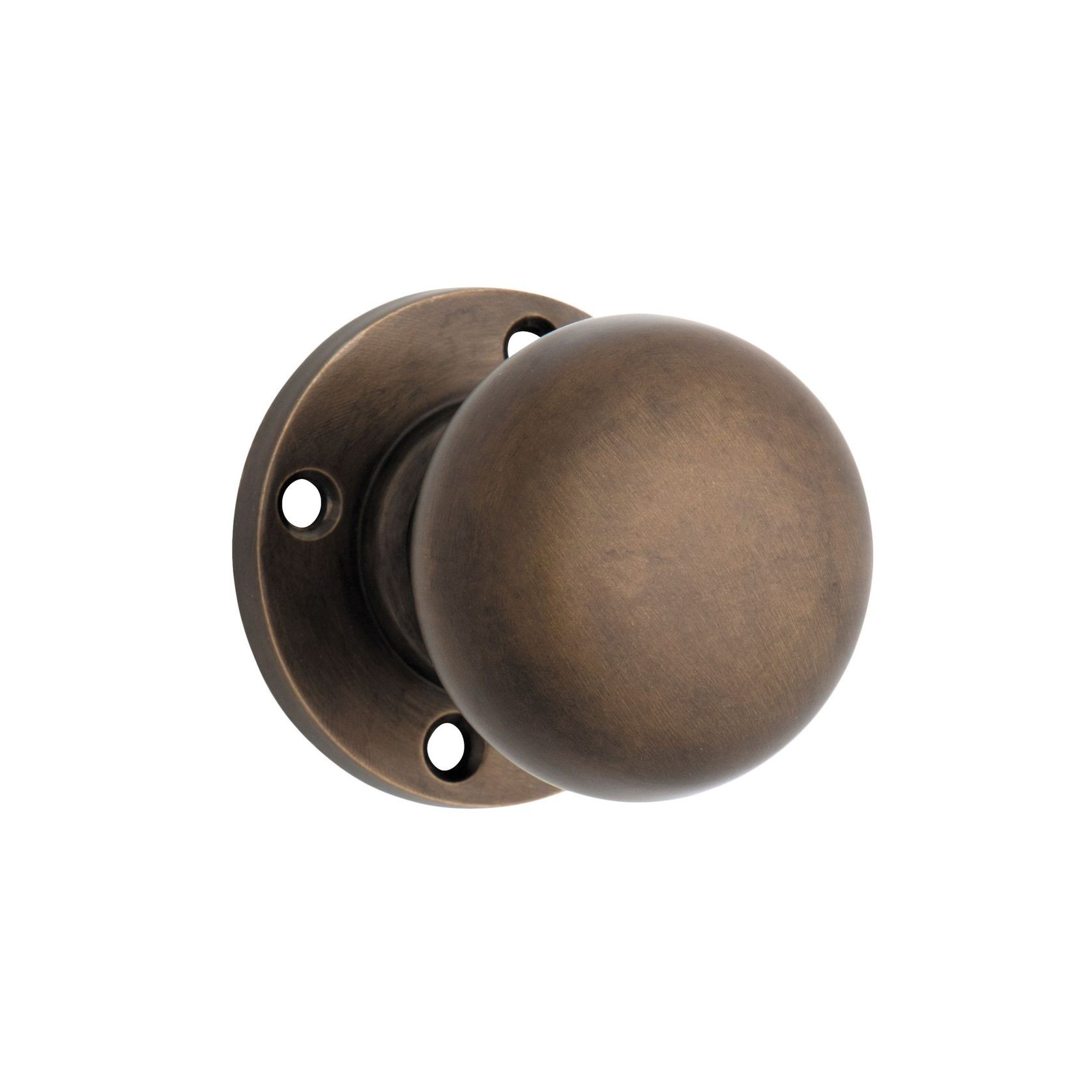 Tradco Retro Fit Mortice Knob on Round Rose gallery detail image