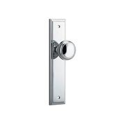 Iver Paddington Door Knob Stepped Backplate Latch Chrome Plated 11838 - Customise to your needs gallery detail image