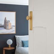 Iver Paddington Door Knob Stepped Backplate Euro Matt Black 12838E85 - Customise to your needs gallery detail image