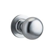 Iver Cambridge Door Knob on Round Rose gallery detail image