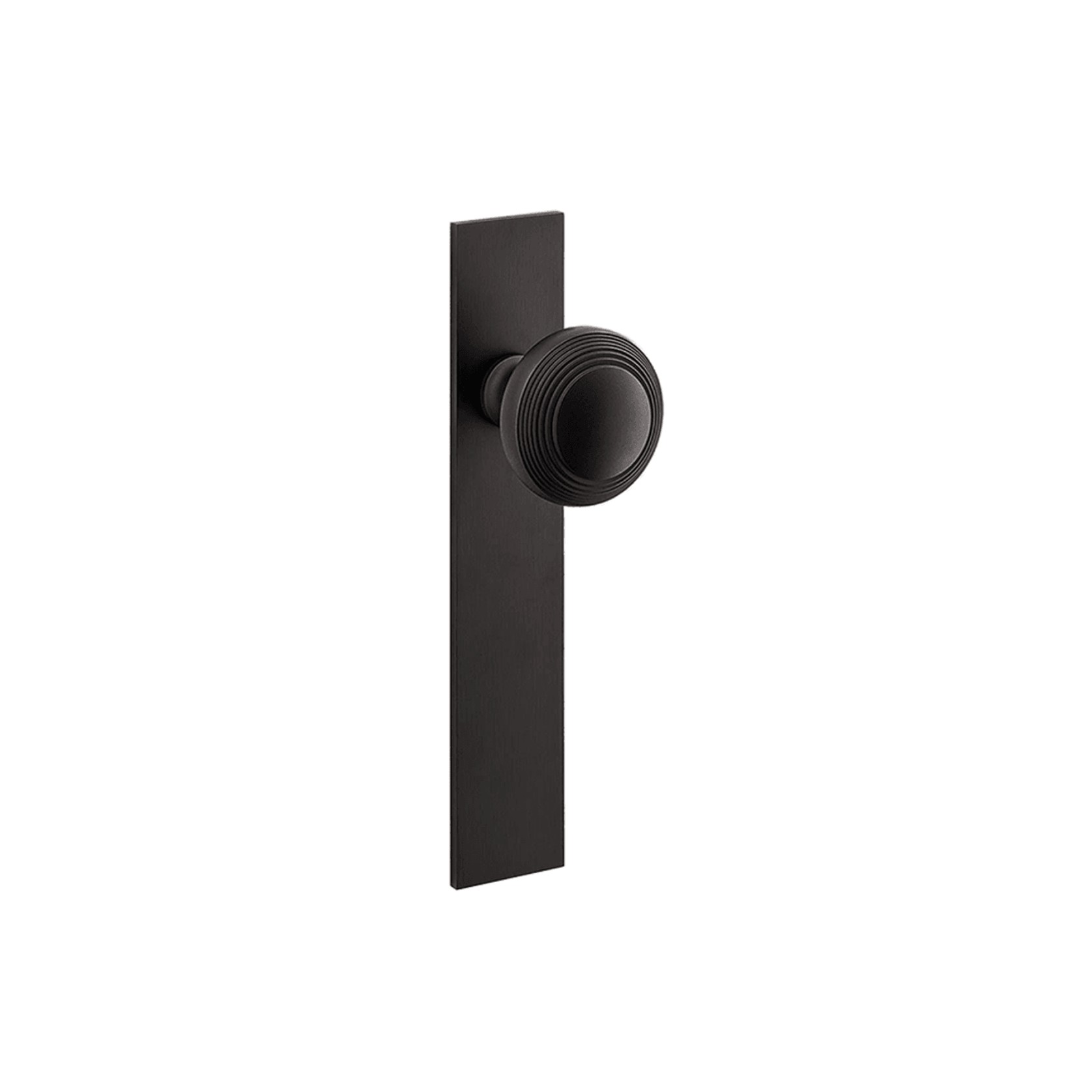 Corston Poplar Long Plate Door Knob gallery detail image