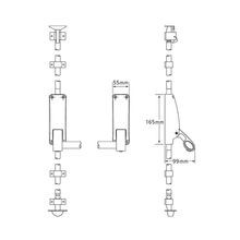 Briton Panic Bar Pack with Outside Knob LPED001 gallery detail image