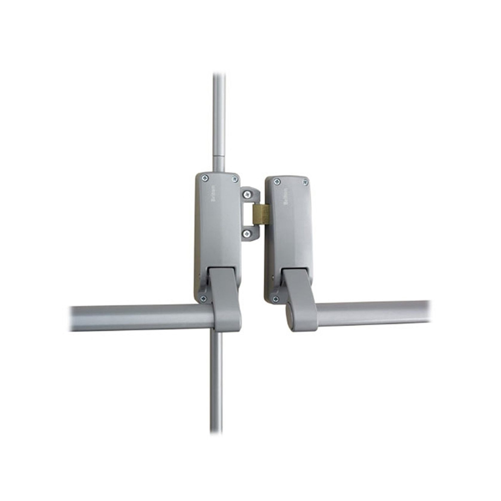 Briton Panic Bar Pack Double Door Outside Knob LPED005 gallery detail image