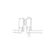 Briton Panic Bar Pack DBL Door Selector Knob LPED007 gallery detail image