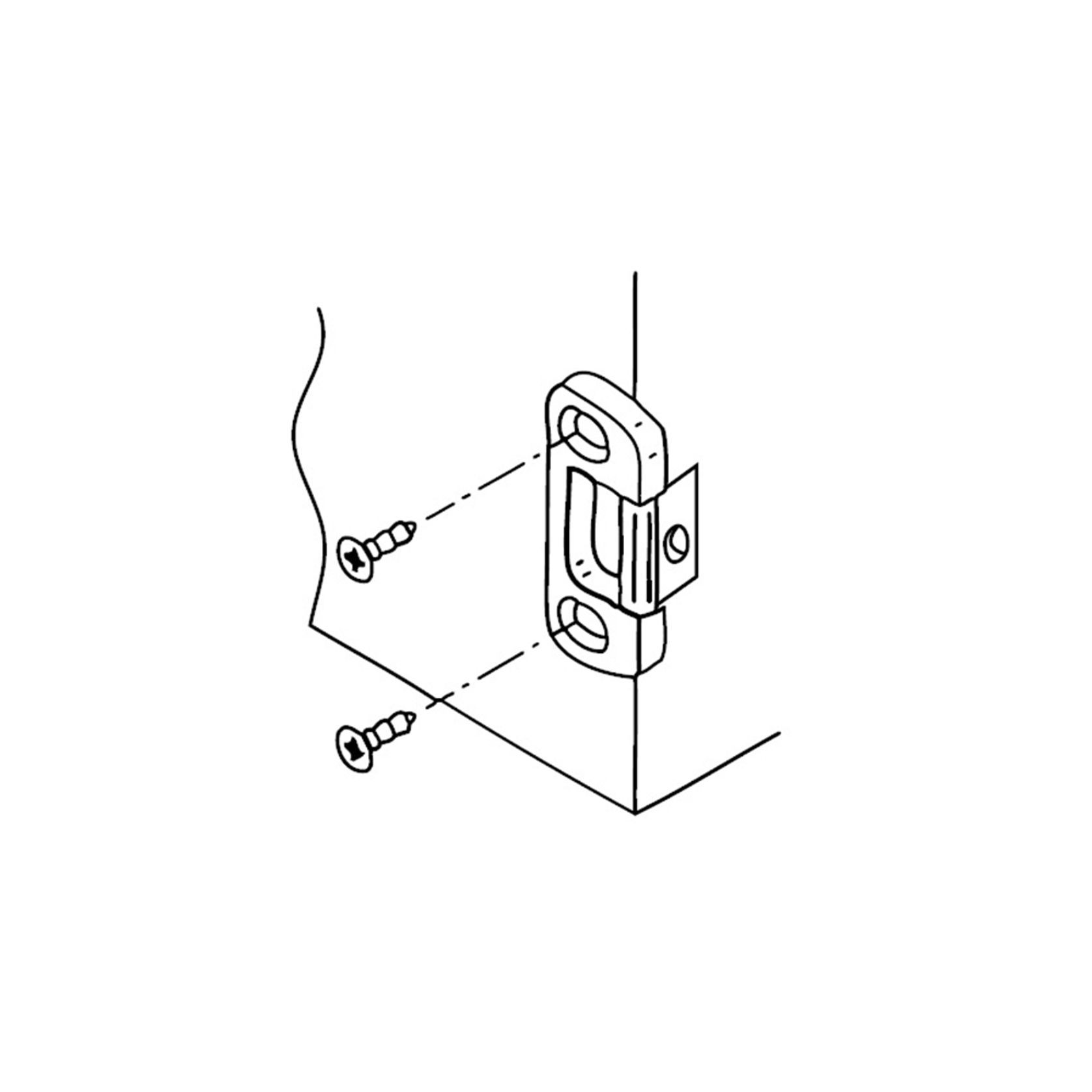 Briton Panic Bar Pack DBL Door Selector Knob LPED007 gallery detail image