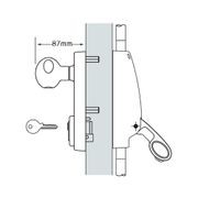Briton Panic Bar Pack DBL Door Selector Knob LPED007 gallery detail image
