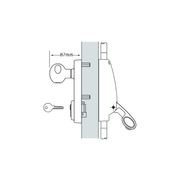 Briton Panic Bar Pack DBL Door Selector Knob LPED007 gallery detail image
