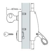 Briton Door Lock Pack Panic Latch Knob LPED009 gallery detail image