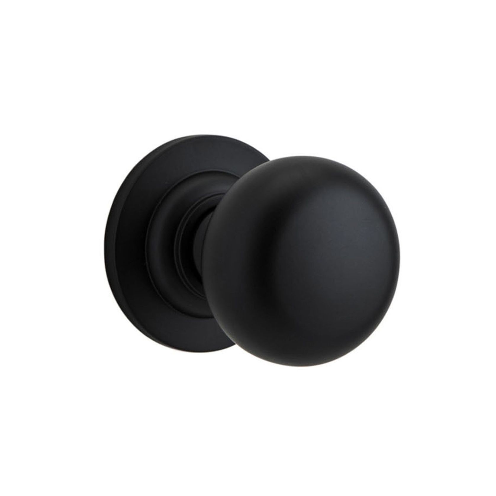 Iver Cambridge Door Knob on Round Rose gallery detail image