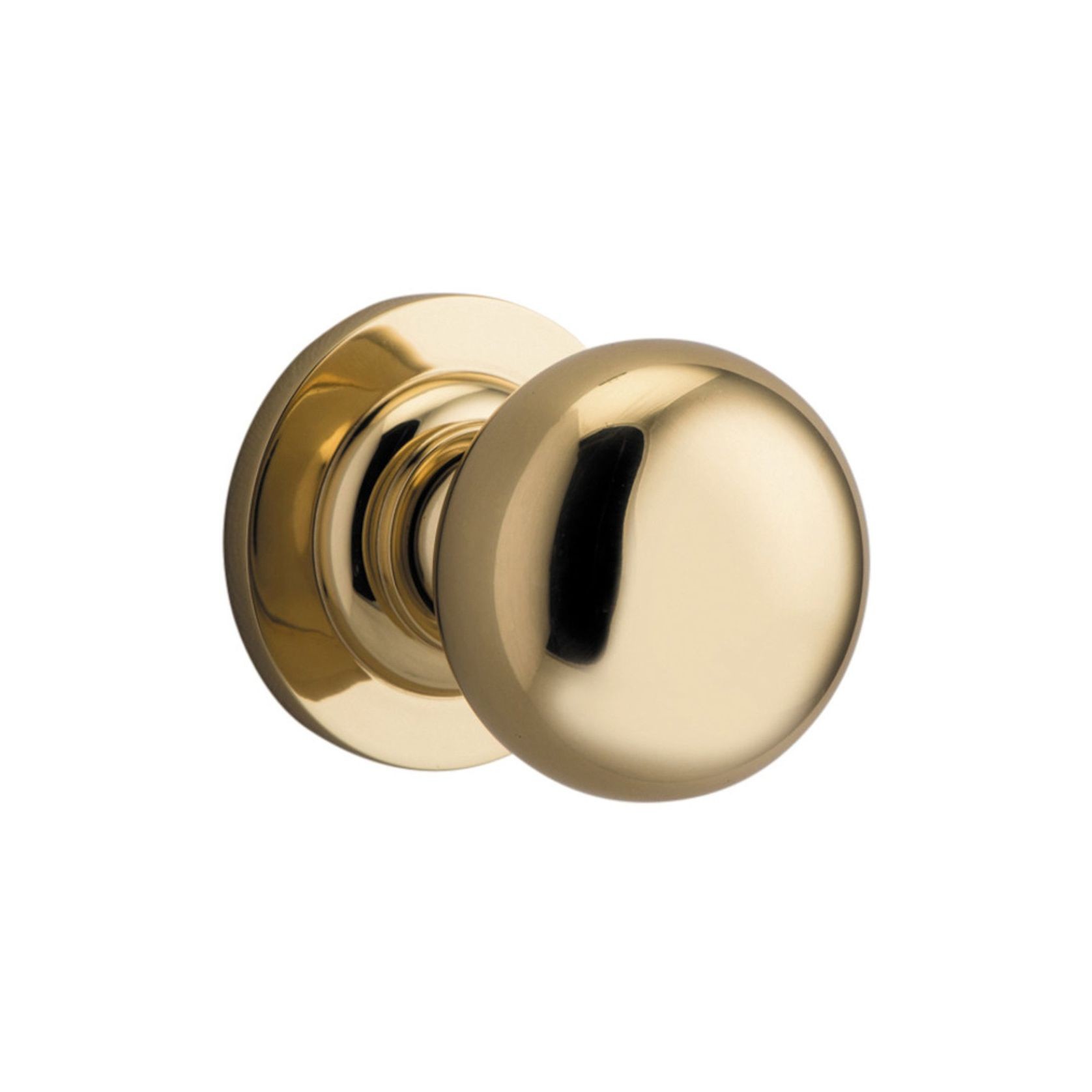 Iver Cambridge Door Knob on Round Rose gallery detail image