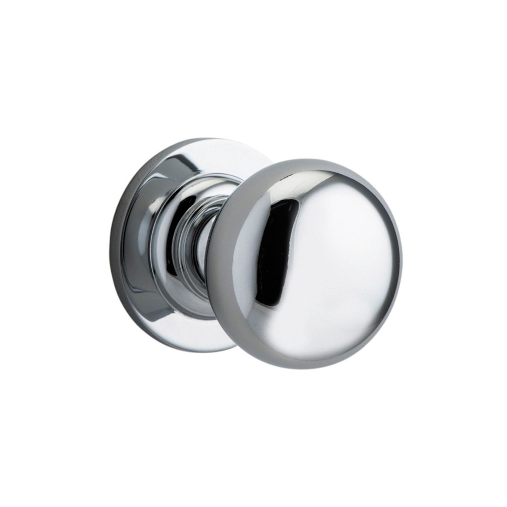 Iver Cambridge Door Knob on Round Rose gallery detail image