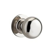 Iver Cambridge Door Knob on Round Rose gallery detail image