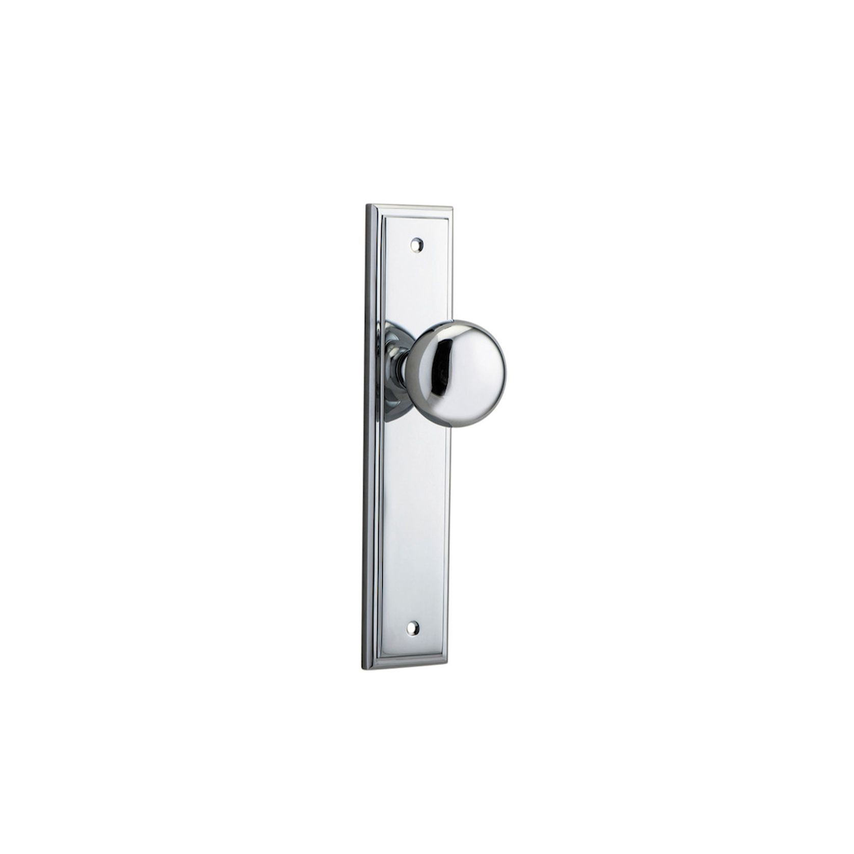 Cambridge Door Knob Stepped Backplate gallery detail image