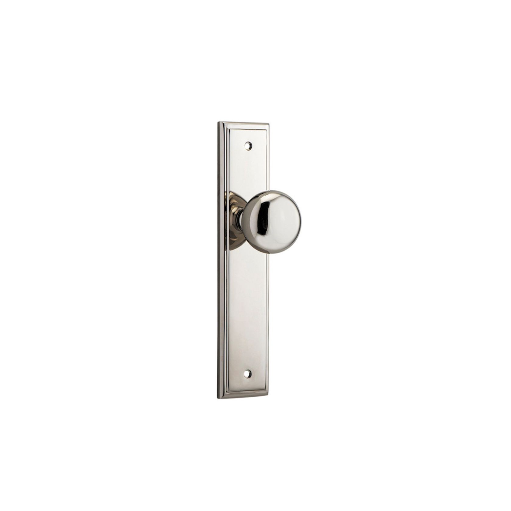 Cambridge Door Knob Stepped Backplate gallery detail image