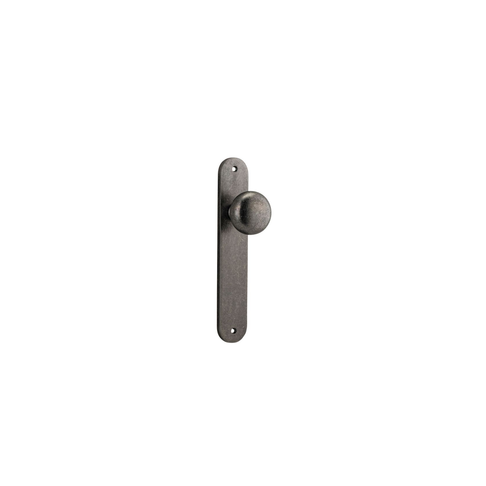 Cambridge Door Knob Oval Backplate gallery detail image