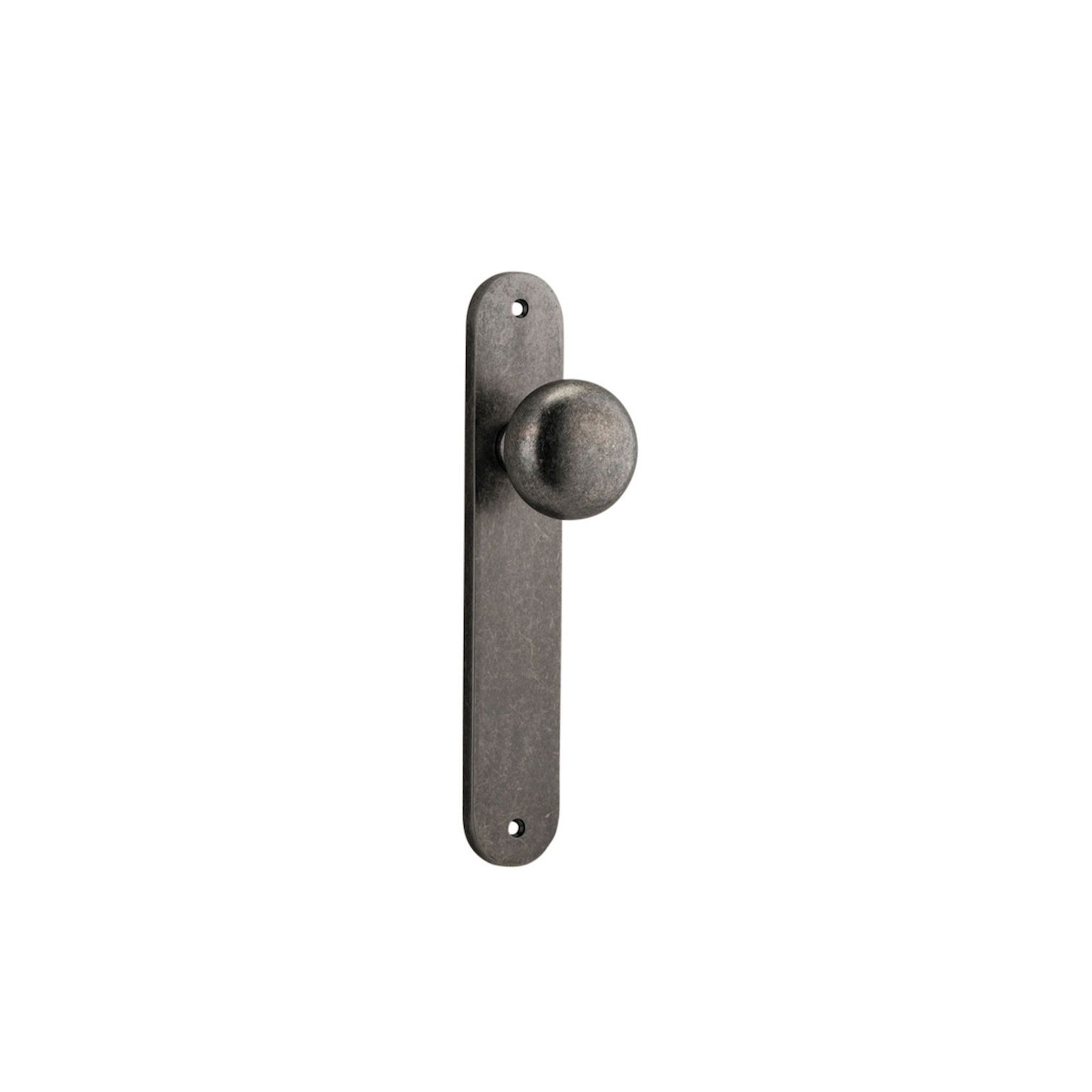 Cambridge Door Knob Oval Backplate gallery detail image