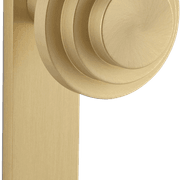 Zzzigurat Door Knob on Rectangular Backplate gallery detail image