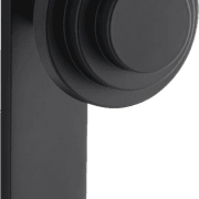 Zzzigurat Door Knob on Rectangular Backplate gallery detail image