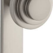 Zzzigurat Door Knob on Rectangular Backplate gallery detail image