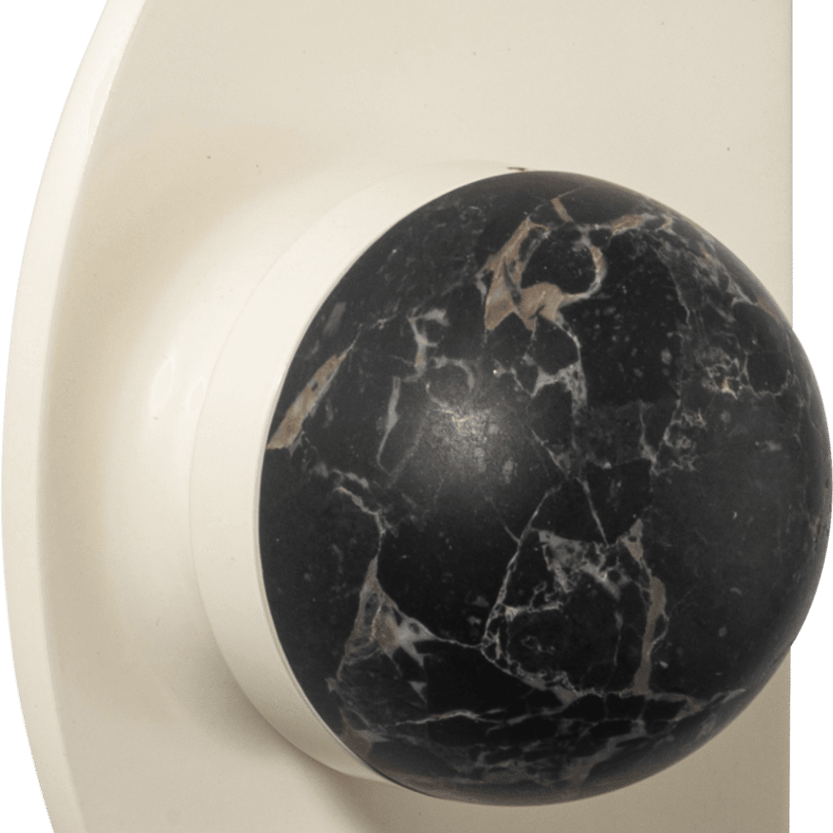 H03 Knob on Backplate Half Moon gallery detail image