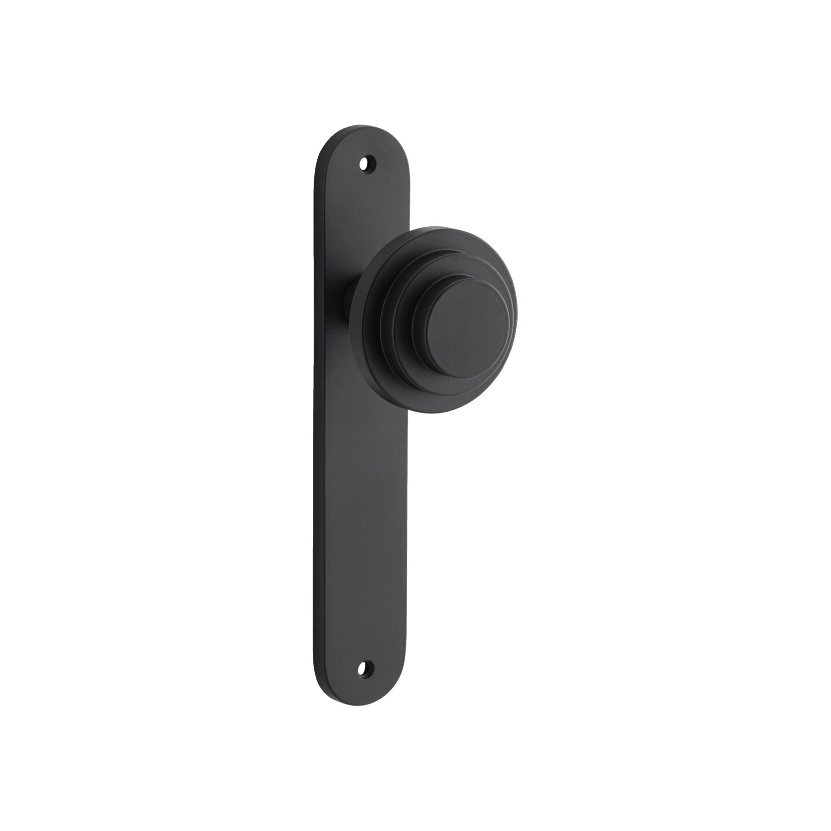 Zzzigurat Door Knob on Oval Backplate gallery detail image