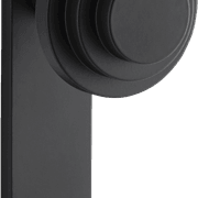 Zzzigurat Door Knob on Oval Backplate gallery detail image