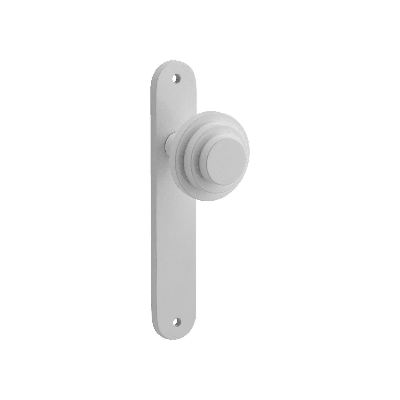 Zzzigurat Door Knob on Oval Backplate gallery detail image