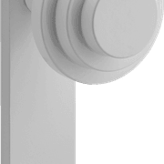 Zzzigurat Door Knob on Oval Backplate gallery detail image