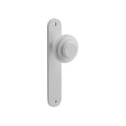 Zzzigurat Door Knob on Oval Backplate gallery detail image