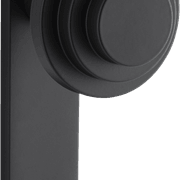 Zzzigurat Door Knob - Rectangular Backplate gallery detail image