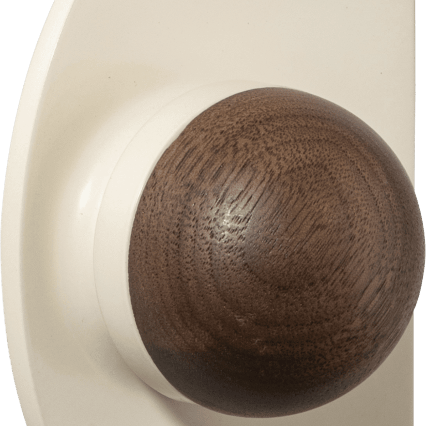 H03 Knob on Backplate Half Moon gallery detail image