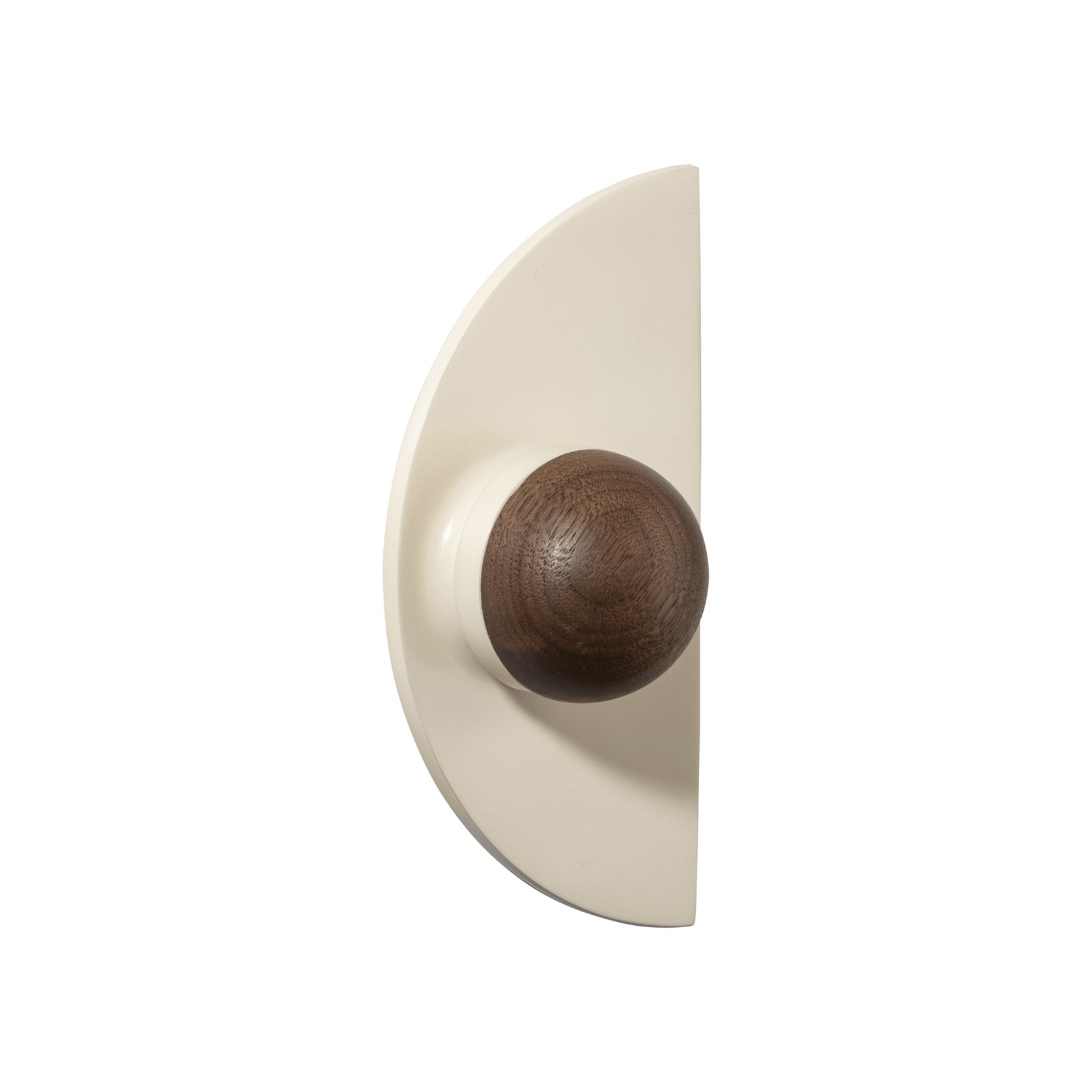 H03 Knob on Backplate Half Moon gallery detail image
