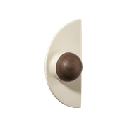 H03 Knob on Backplate Half Moon gallery detail image