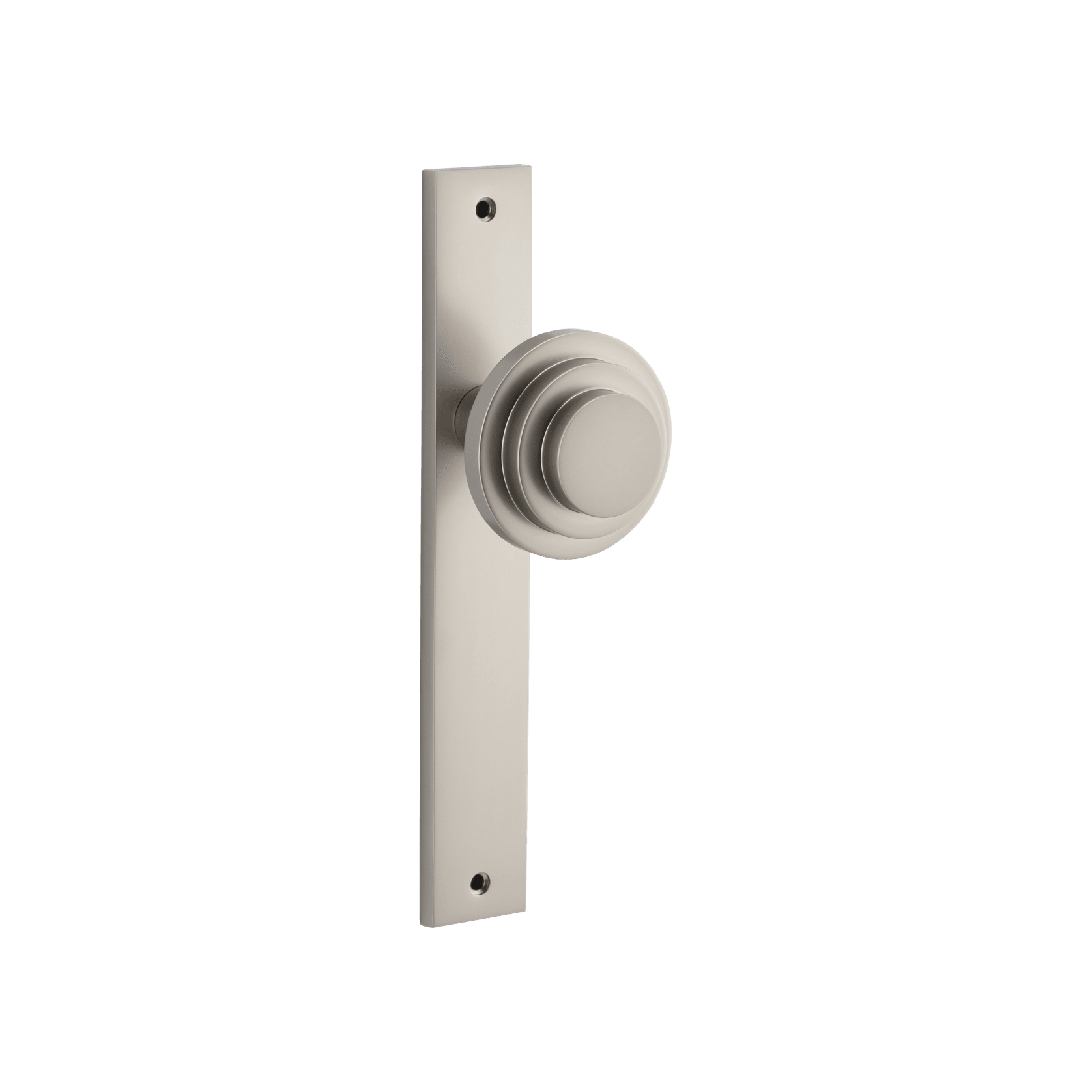 Zzzigurat Door Knob - Rectangular Backplate gallery detail image