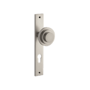 Zzzigurat Door Knob - Rectangular Backplate gallery detail image