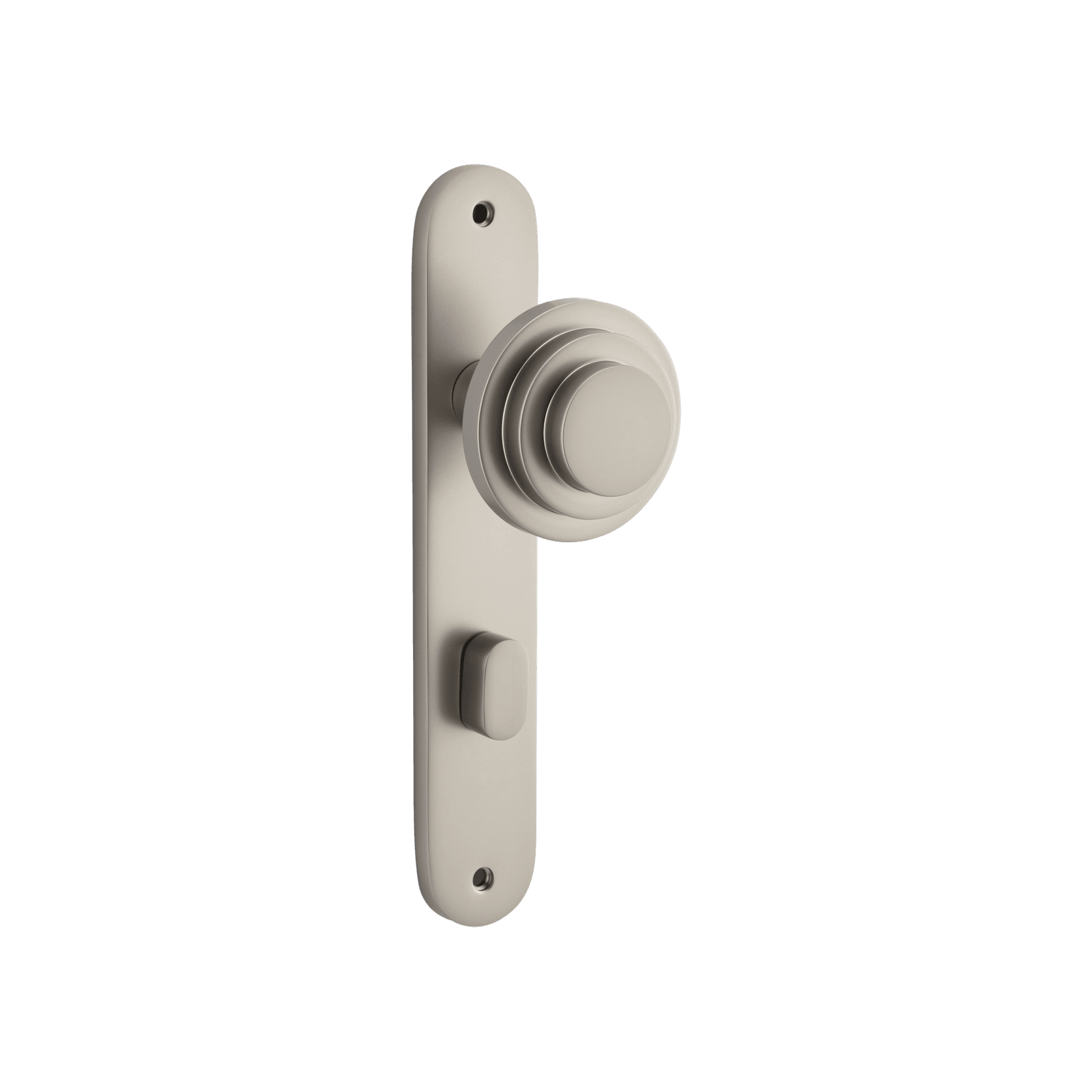 Zzzigurat Door Knob - Oval Backplate gallery detail image