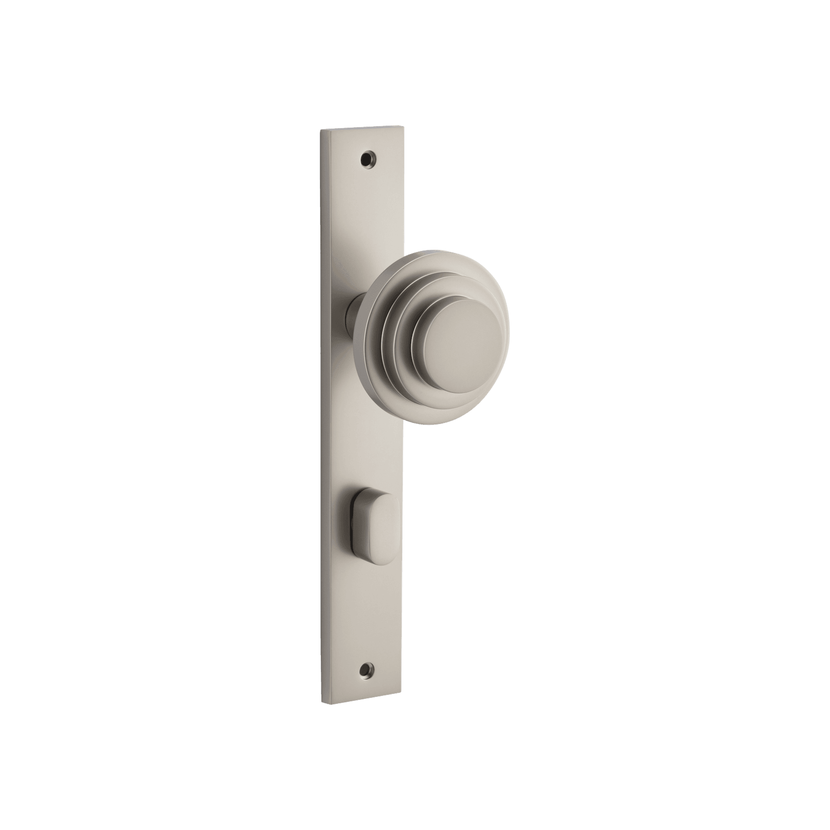 Zzzigurat Door Knob - Rectangular Backplate gallery detail image