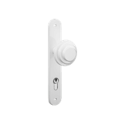 Zzzigurat Door Knob - Oval Backplate gallery detail image
