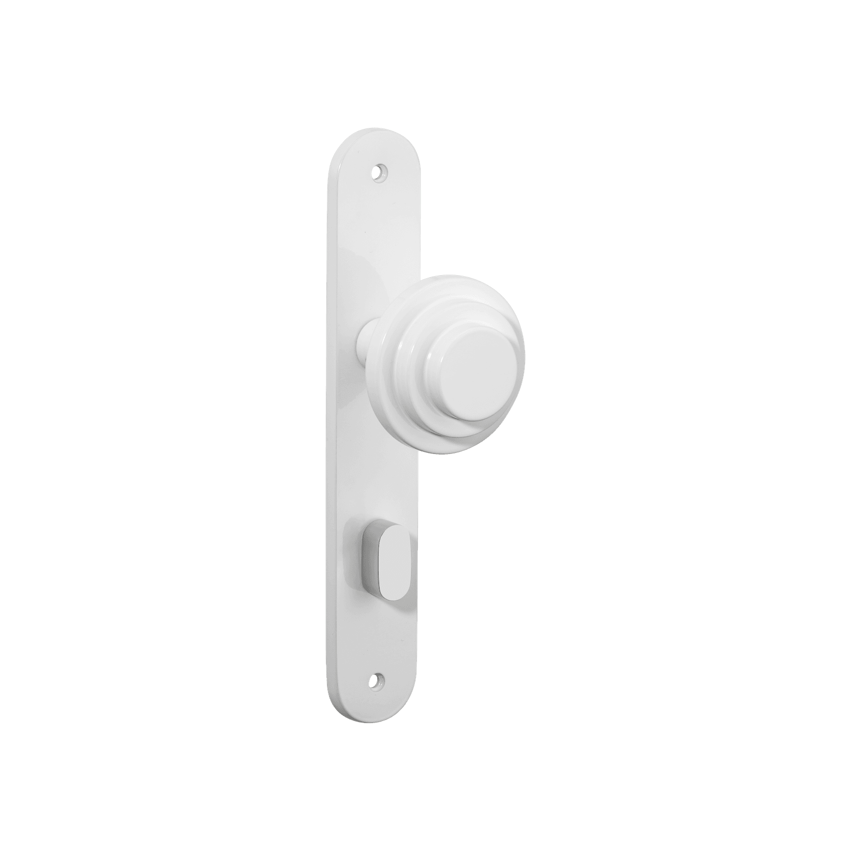 Zzzigurat Door Knob - Oval Backplate gallery detail image