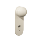 H02 Knob - Oval Backplate gallery detail image