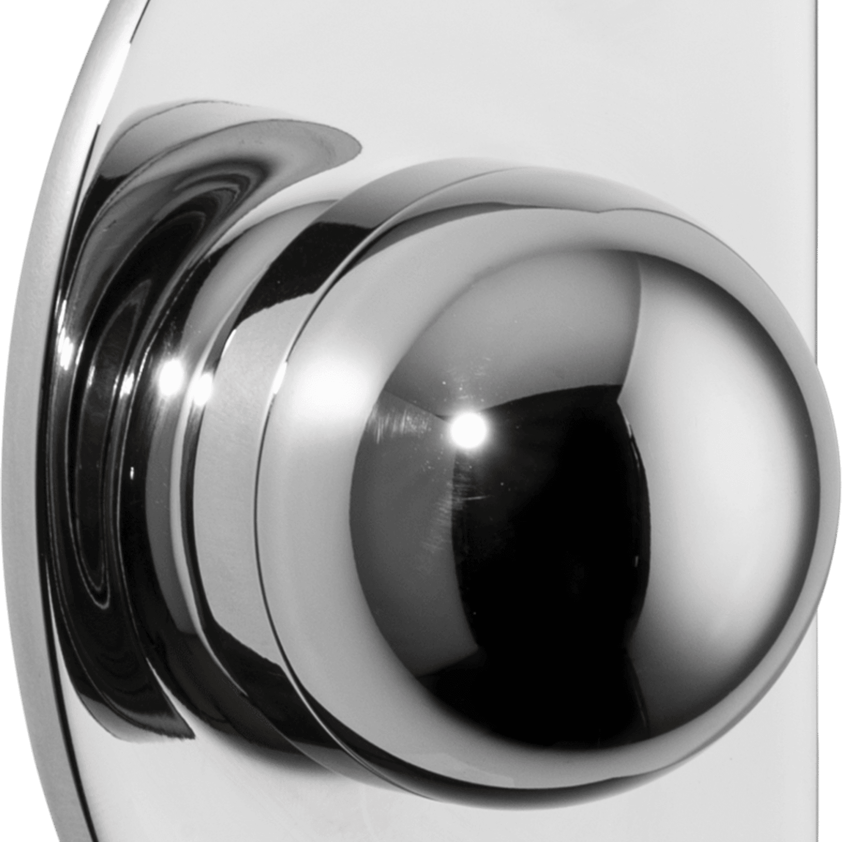 H03 Knob on Backplate Half Moon gallery detail image
