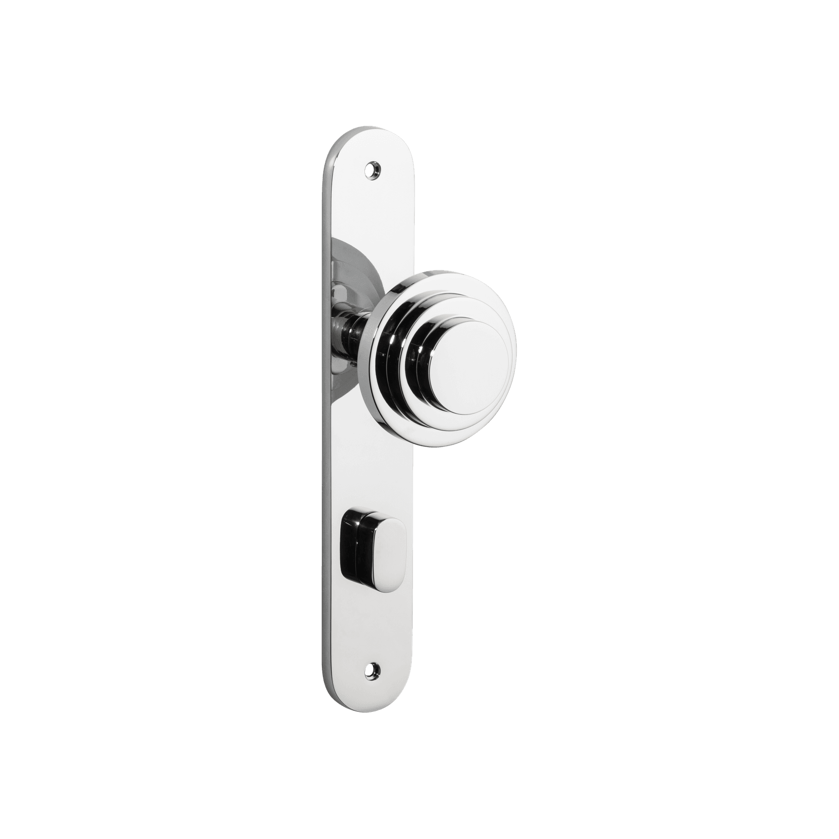 Zzzigurat Door Knob - Oval Backplate gallery detail image