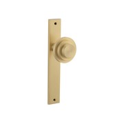 Zzzigurat Door Knob - Rectangular Backplate gallery detail image