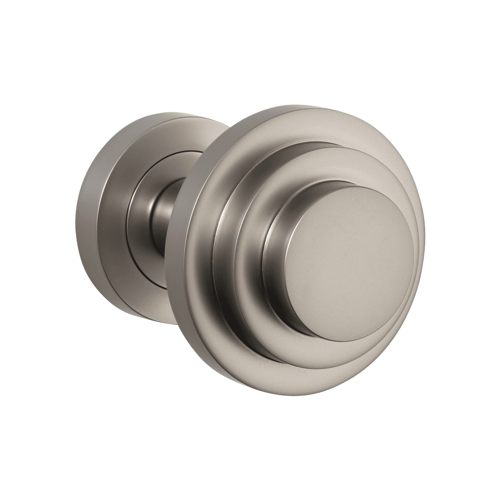 Zzzigurat Door Knob on Rose Round gallery detail image