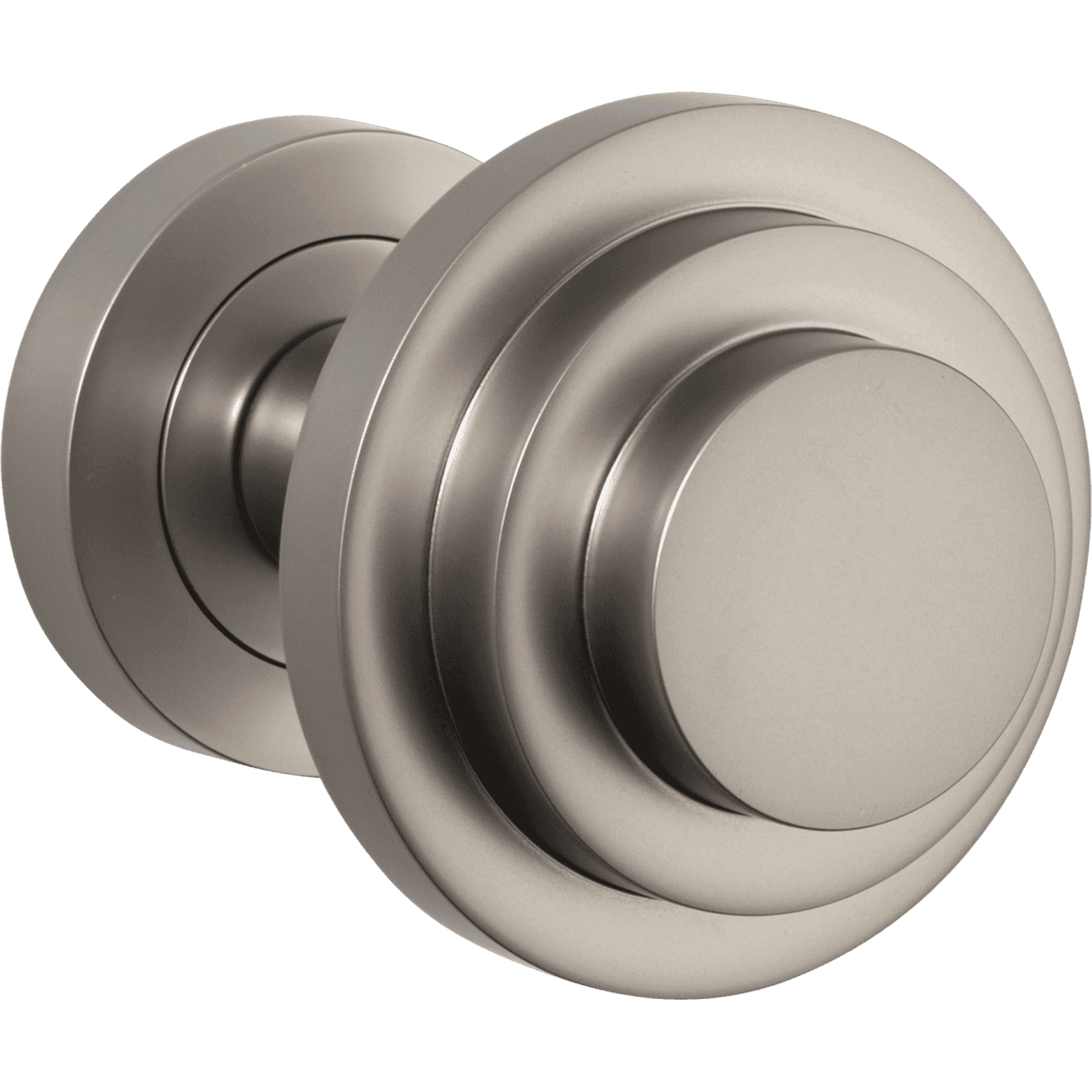 Zzzigurat Door Knob on Rose Round gallery detail image