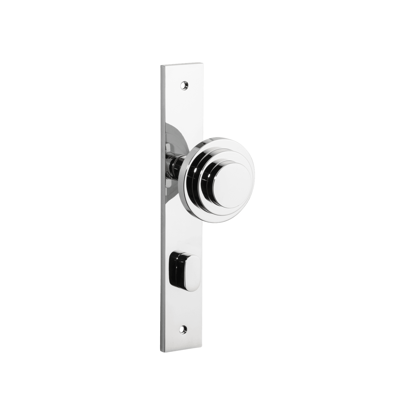 Zzzigurat Door Knob - Rectangular Backplate gallery detail image