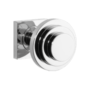 Zzzigurat Door Knob - Square Rose gallery detail image