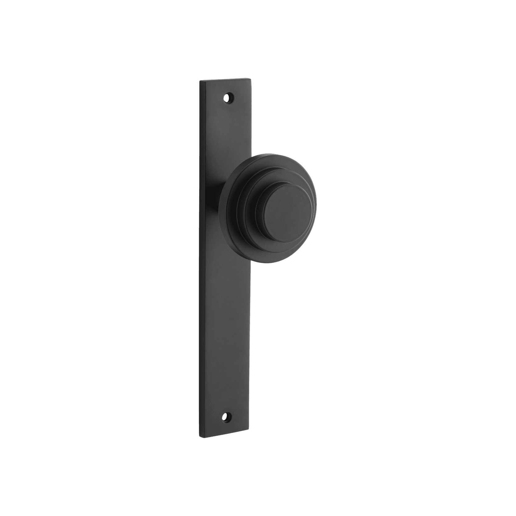 Zzzigurat Door Knob - Rectangular Backplate gallery detail image