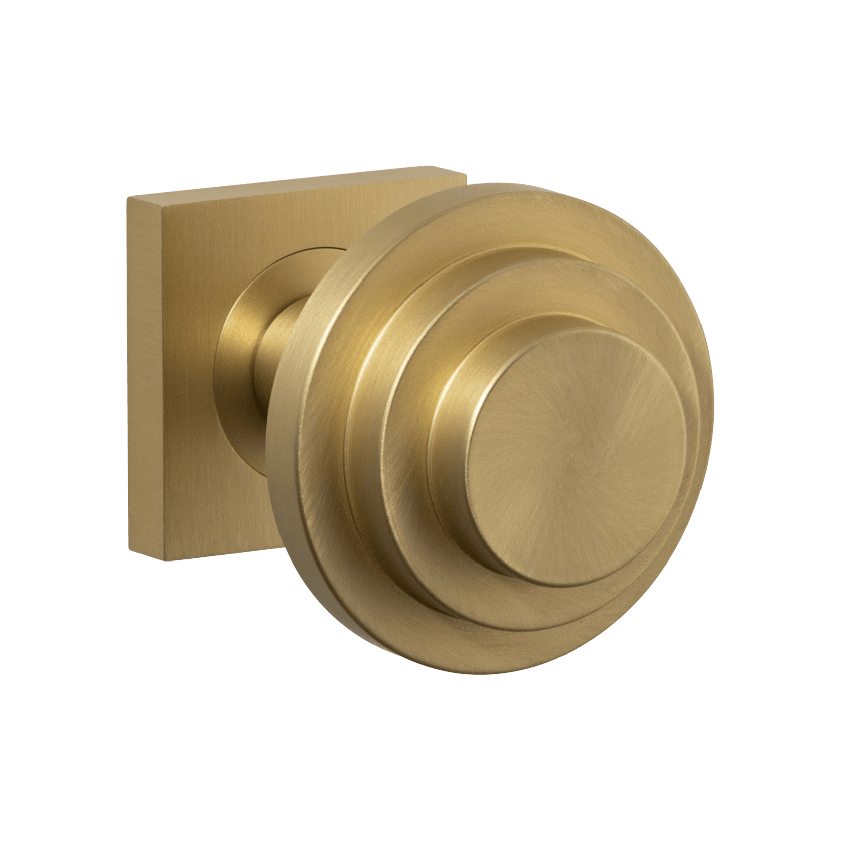 Zzzigurat Door Knob - Square Rose gallery detail image