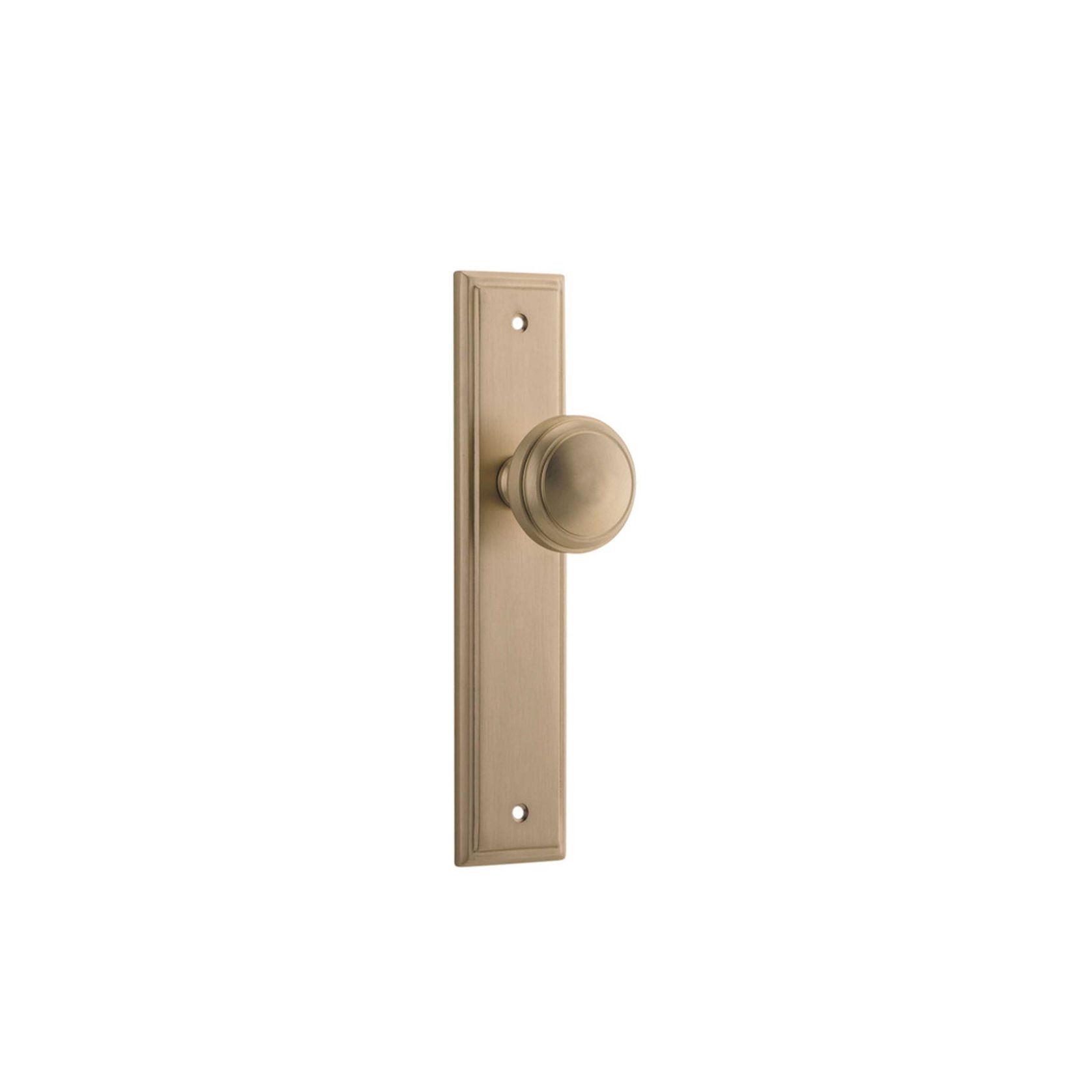 Paddington Door Knob Stepped Backplate gallery detail image